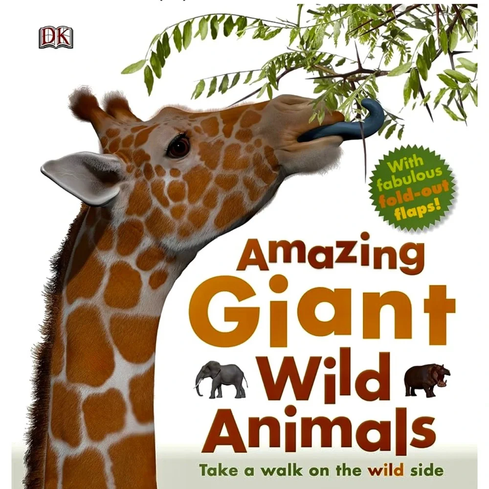 AMAZING GIANT WILD ANIMALS BOOK